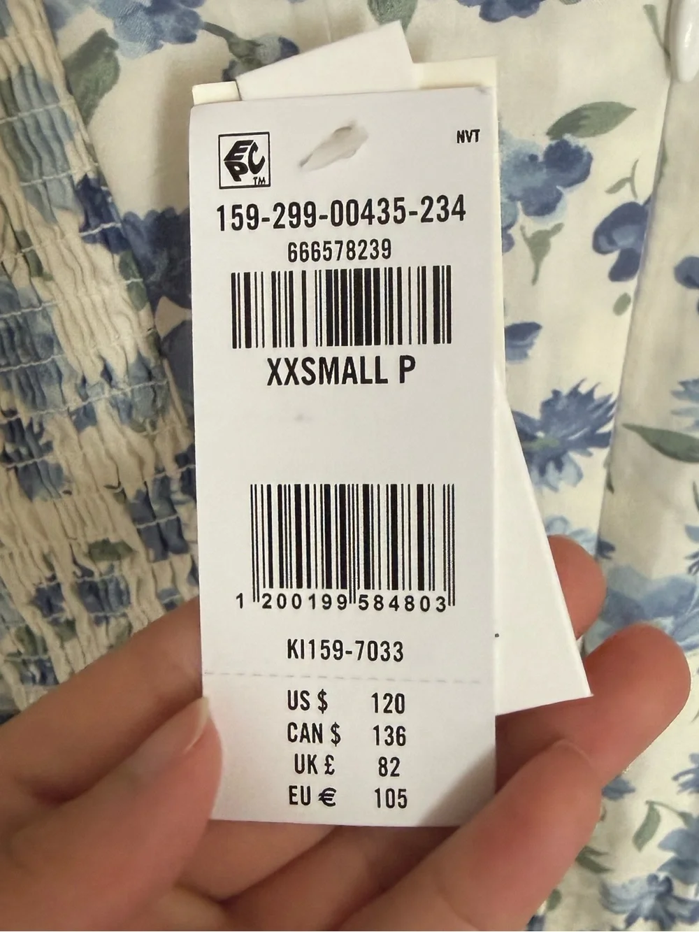 NWT Abercrombie & Fitch 100% Cotton A&F Dylan Bra-Free Midi Dress XXSP